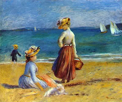 Figures on the Beach Pierre-Auguste Renoir